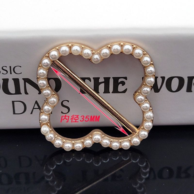 Dress Clip 2-6Pcs Metal Bead Shirt Corner Knott Artifact Waist Scarf Silk Buckle