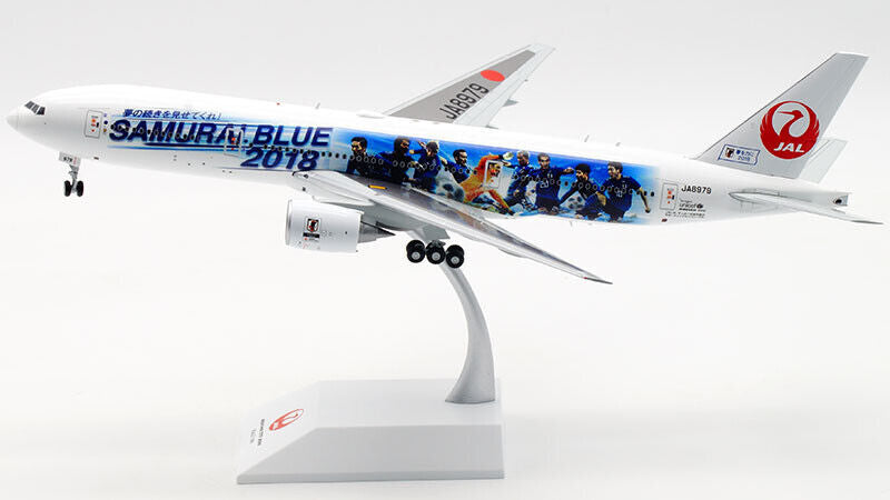 1:200 32CM JC Wings JAL JAPAN AIRLINES B777-200 Passenger Airplane Diecast Model