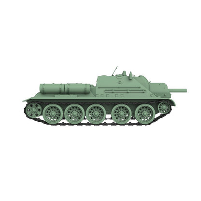 SSMODEL SS700754 1/700 Military Model Soviet SU-122 Self-Propelled Gun