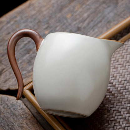 Ru Kiln Fair Cup Tea Cup Single Cup Ceramic Teaware Gaiwan