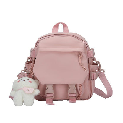 Backpack Women Shoulder Bag Teenagers Small Travelling School Backpack 22*7*26CM