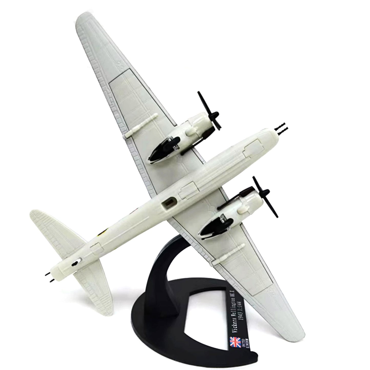 1/144 WWII UK Vickers Wellington Bomber Finished Model Plane High Restoration