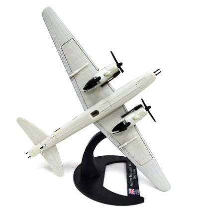 1/144 WWII UK Vickers Wellington Bomber Finished Model Plane High Restoration