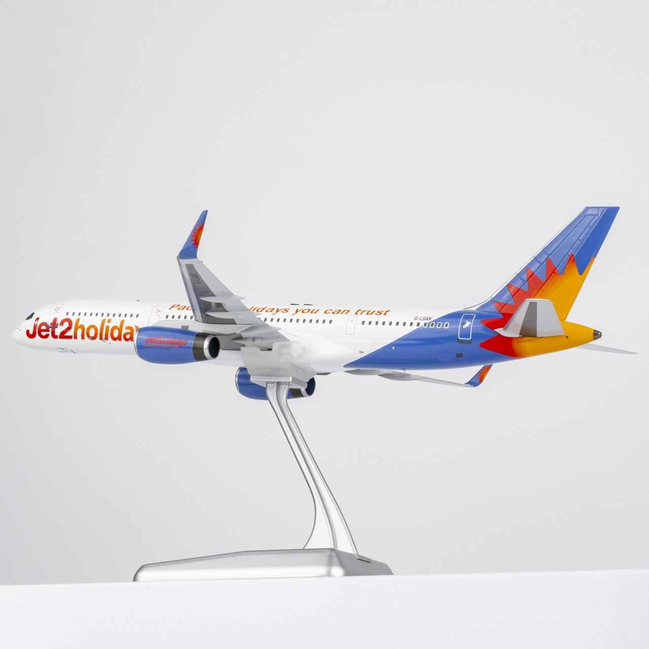 1:200 NGmodels Jet2 Boeing 757-200 Passenger Airplane Diecast Plane Model