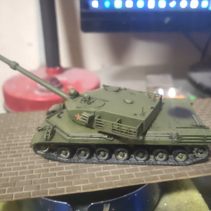 3D Printed 1/72 Chinese Bz75 Tank Finished Product