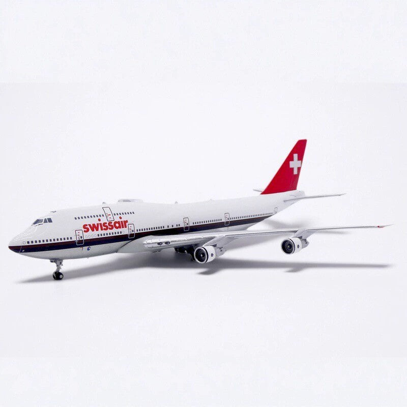 1:400 JC Wings Swissair Boeing 747-300 Passenger Airplane Diecast Plane Model