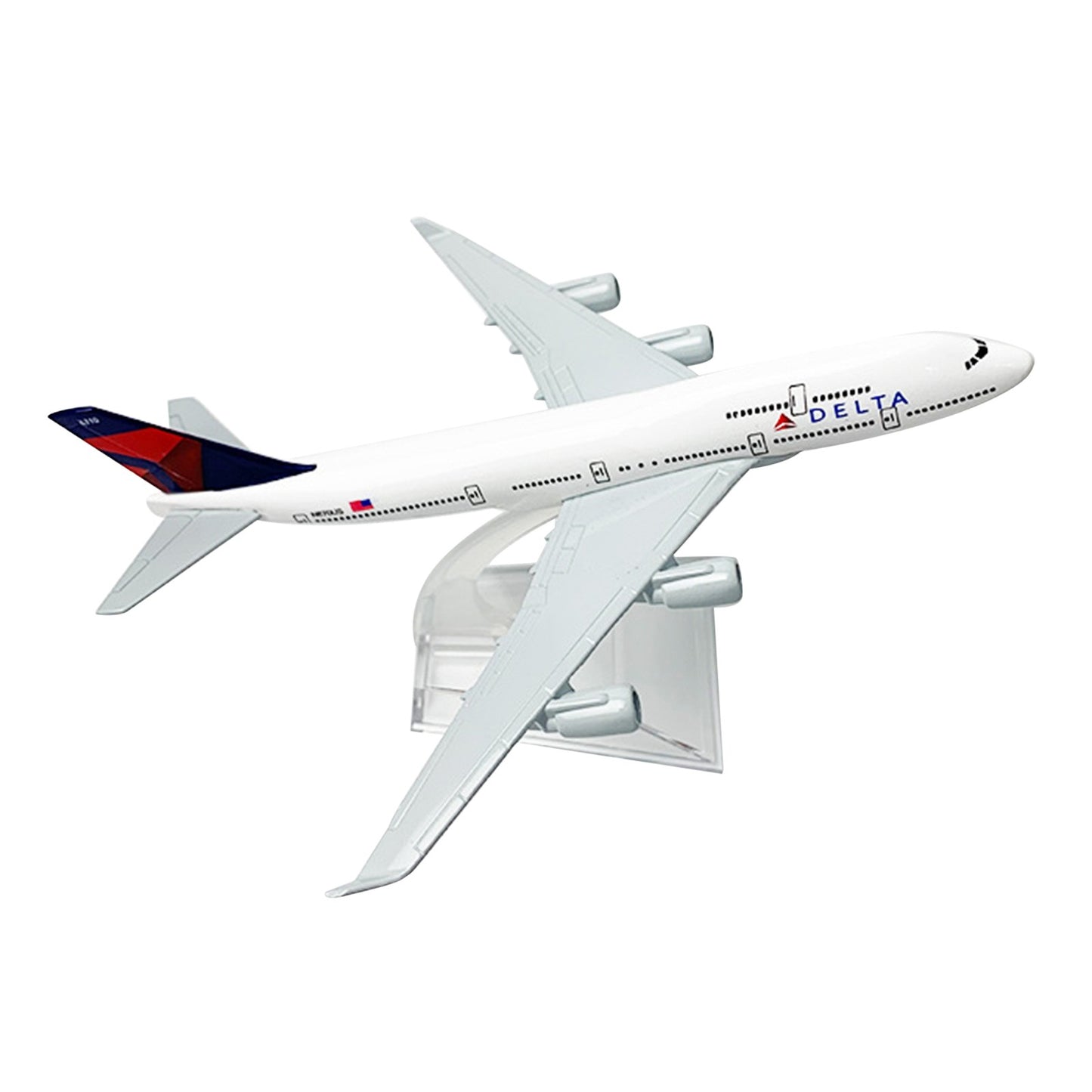 1/400 16cm Delta B747 Alloy Plane Model Diecast Airplane Model Collection