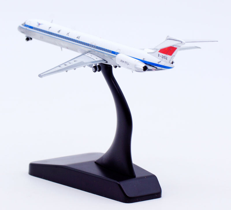 1:400 JC Wings CAAC China Airlines MD Douglas MD-82 Diecast Aircraft Model