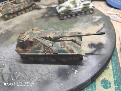 3D Printing 1/72 Germany Cheetah 2 Rear-Mounted Gun Tank Finished Product