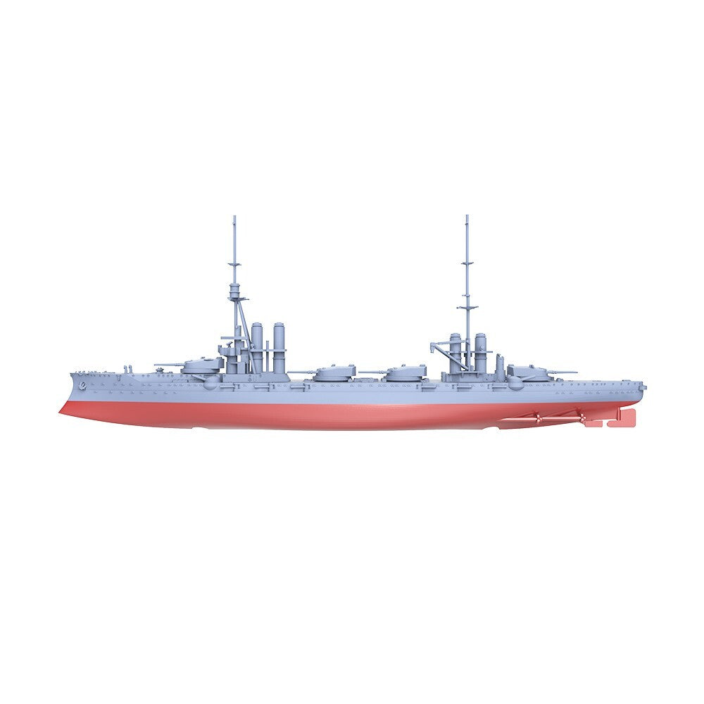 1/3000 Military Model Kit Italy Dante Alighieri Battleship 1923 Full Hull