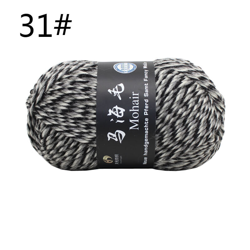 Hot Sale 100g Soft Mohair Cashmere Yarn Thick Woven Knitting Wool Crochet Yarn