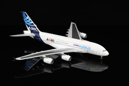 1:200 37CM SQ Wings AIRBUS A380 Passenger Airplane Diecast Plane Aircraft Model