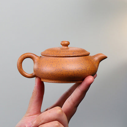 On Sales Marked Tea Pot Real Yixing Zisha High Temperature Duan Clay Kungfu Pot