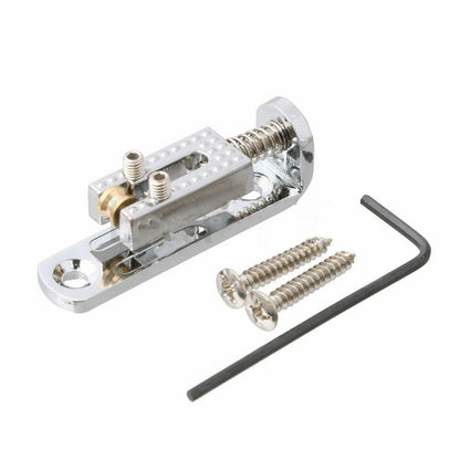 6Pack Alloy+Copper Single Roller 3-8 String Bridge For Guitar Cigar Box Banjo
