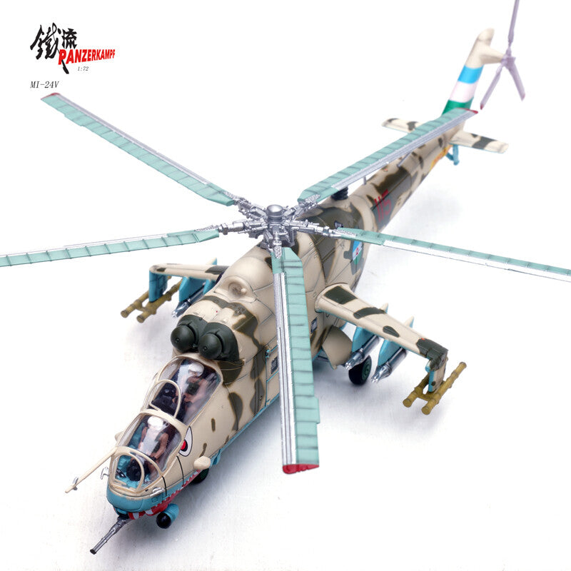 1:72 Panzerkampf MI-24V Azerbaijan Baku Helicopter Diecast Military Plane Model
