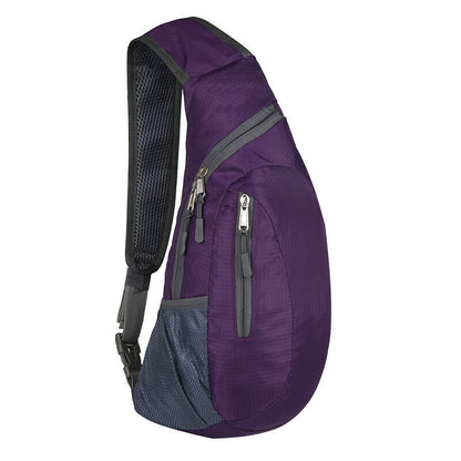 Men Women Sports Travel Chest Bag Pack Satchel Shoulder Sling Crossbody Backpack