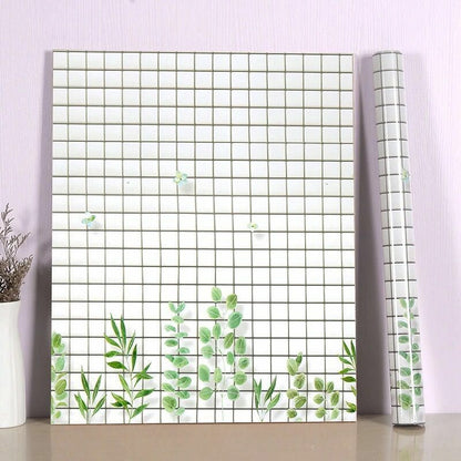 Kitchen PVC Wall Stickers 60cm x 10m Bathroom Self-adhesive Waterproof Wallpaper