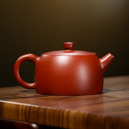 150ml Marked Tea Pot 7 Infuser Holes Real Yixing Zisha Dahongpao Clay Carved Pot