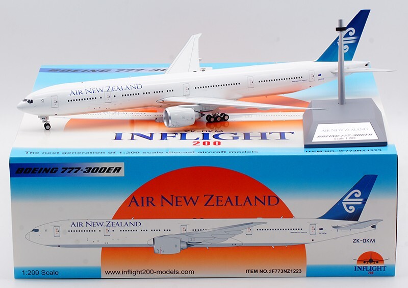 1:200 37CM InFlight AIR NEW ZEALAND BOEING 777-300ER Airplane Diecast Model