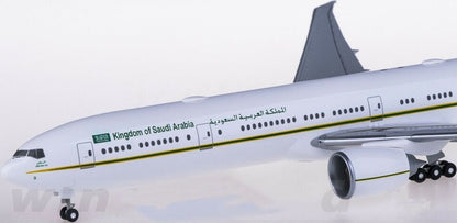 1:200 Hogan Kingdom of Saudi Arabia BOEING 777-300ER Airplane ABS Plastic Model