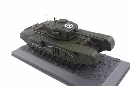 1/43 British Churchill Mk.VII Crocodile Spitfire Tank Alloy Model Finished