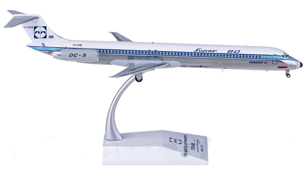 1:200 JC Wings Adria McDonnell Douglas MD-80 Airplane Diecast Aircraft Model