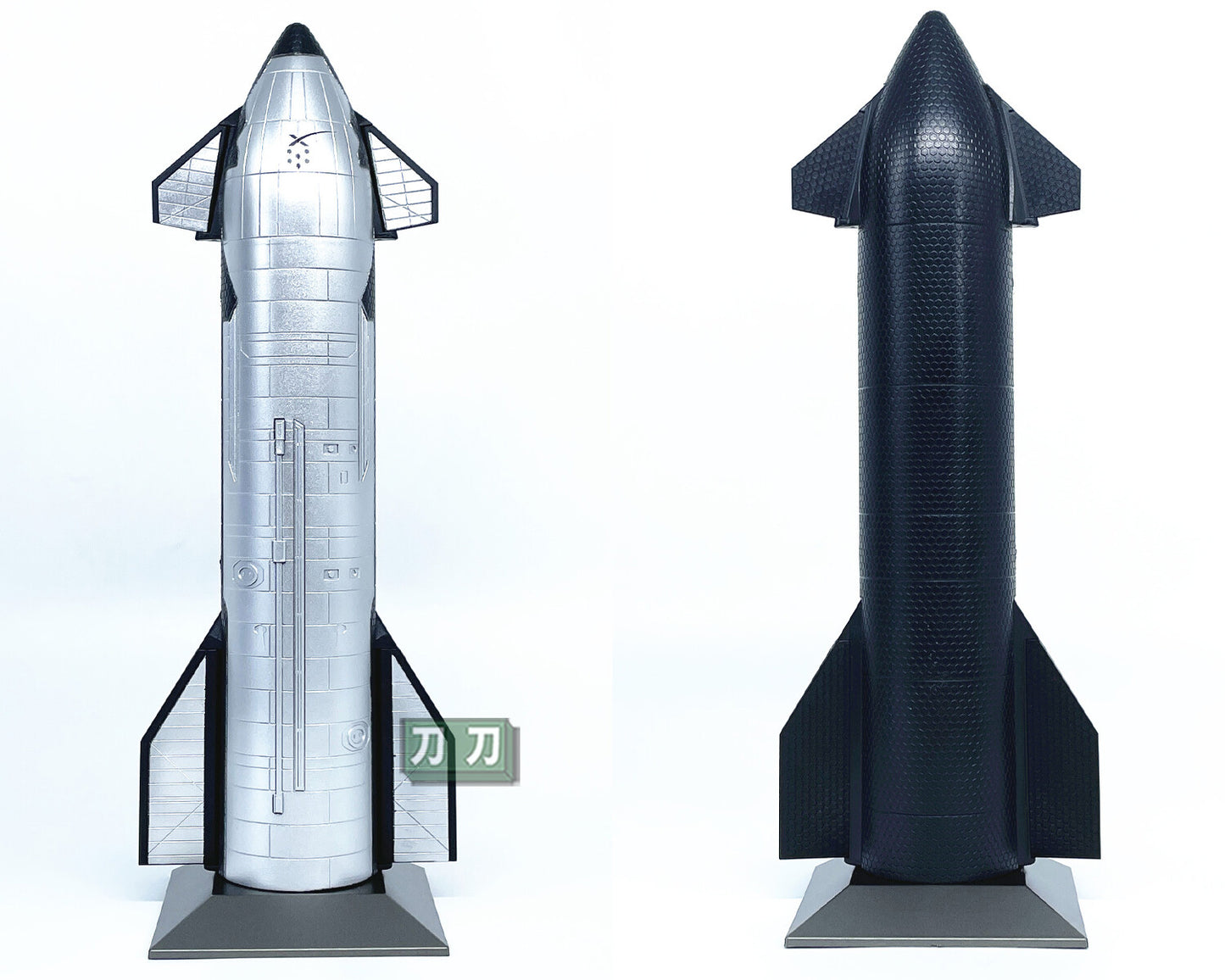1:200 25CM SpaceX Starship Elon Musk ABS Plastic Diecast Aerospace Model