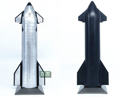 1:200 25CM SpaceX Starship Elon Musk ABS Plastic Diecast Aerospace Model