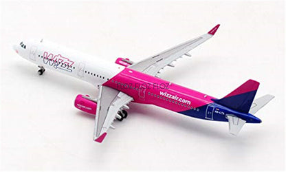 JC Wings for WIZZ AIR for Airbus A321 HA-LTA 1/400 Plane Model Aircraft