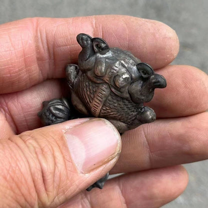 Tibetan Silver Goldfish Tassel Pendant Vintage DIY Jewelry Craft Charm