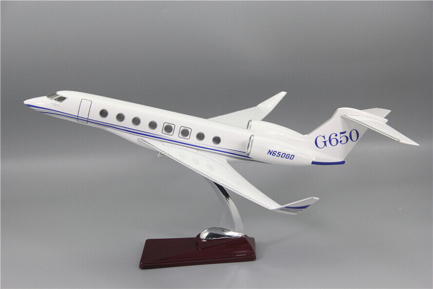 46CM Gulfstream G650 Business Airplane Resin Aircraft Plane Model