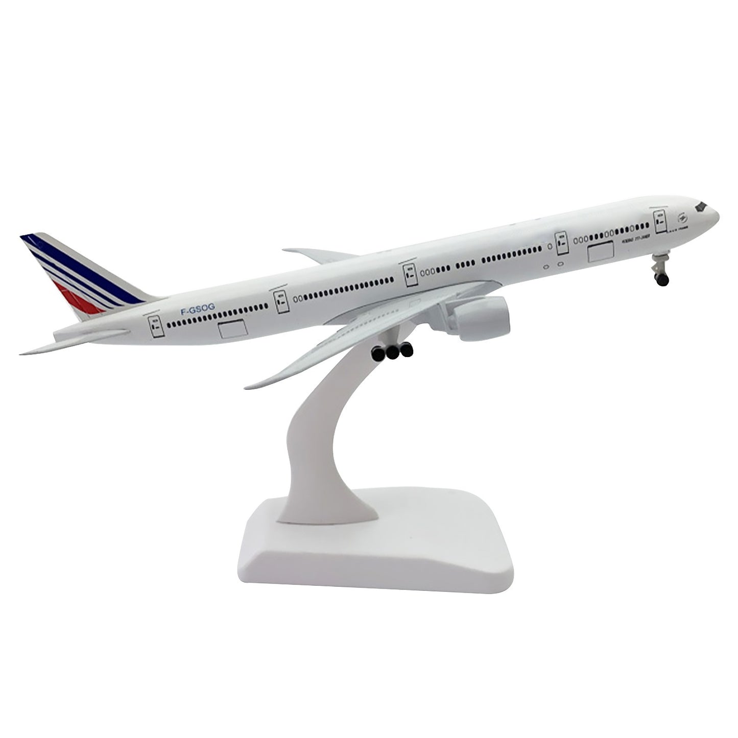 1/300 20cm France B777 Model Plane Alloy Simulation Airplane Airliner Collection