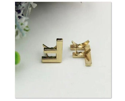 English Letters Rivets 5Pcs Metal DIY Claw Studs Bags Clothes Hats Leather Decor