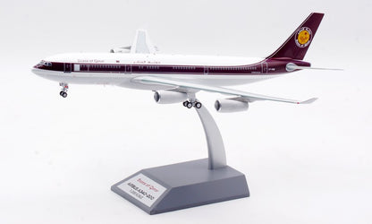 1:200 InFlight State of Qatar Airbus A340-200 Airplane Diecast Aircraft Model