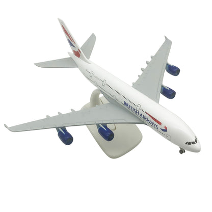 1:400 British Airways Model Plane Alloy Aircraft Model Souvenir Static Display