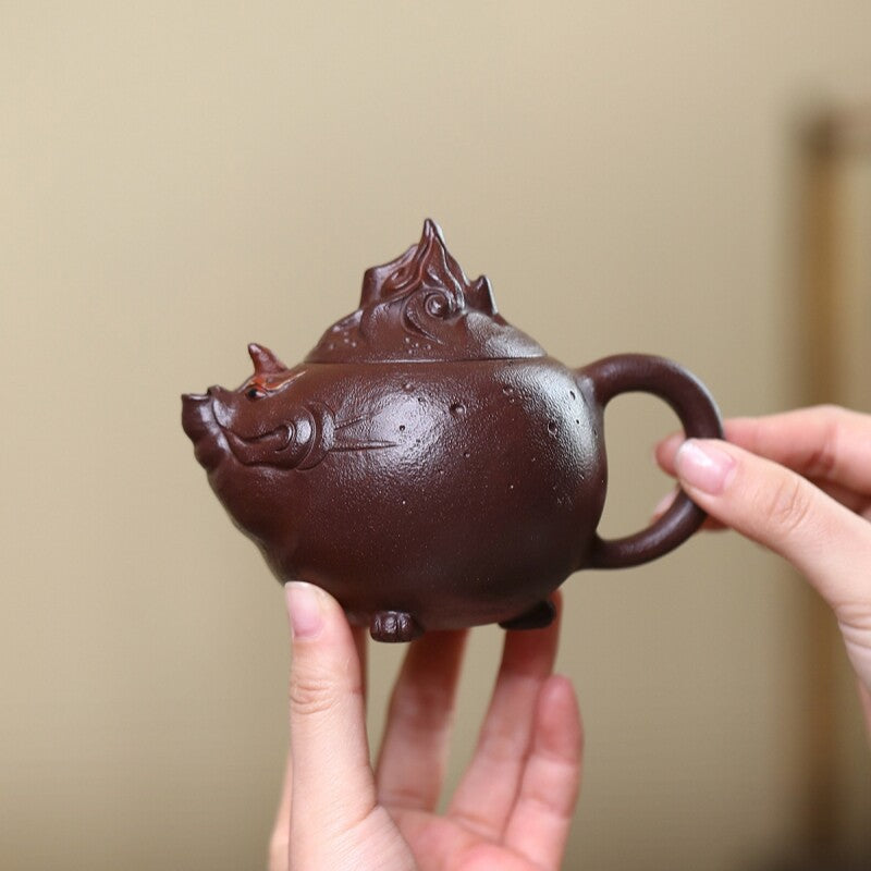 Handmade Tea Pot Real Yixing Zisha Purple Grit Pot Chinese Original Ore Zini Pot