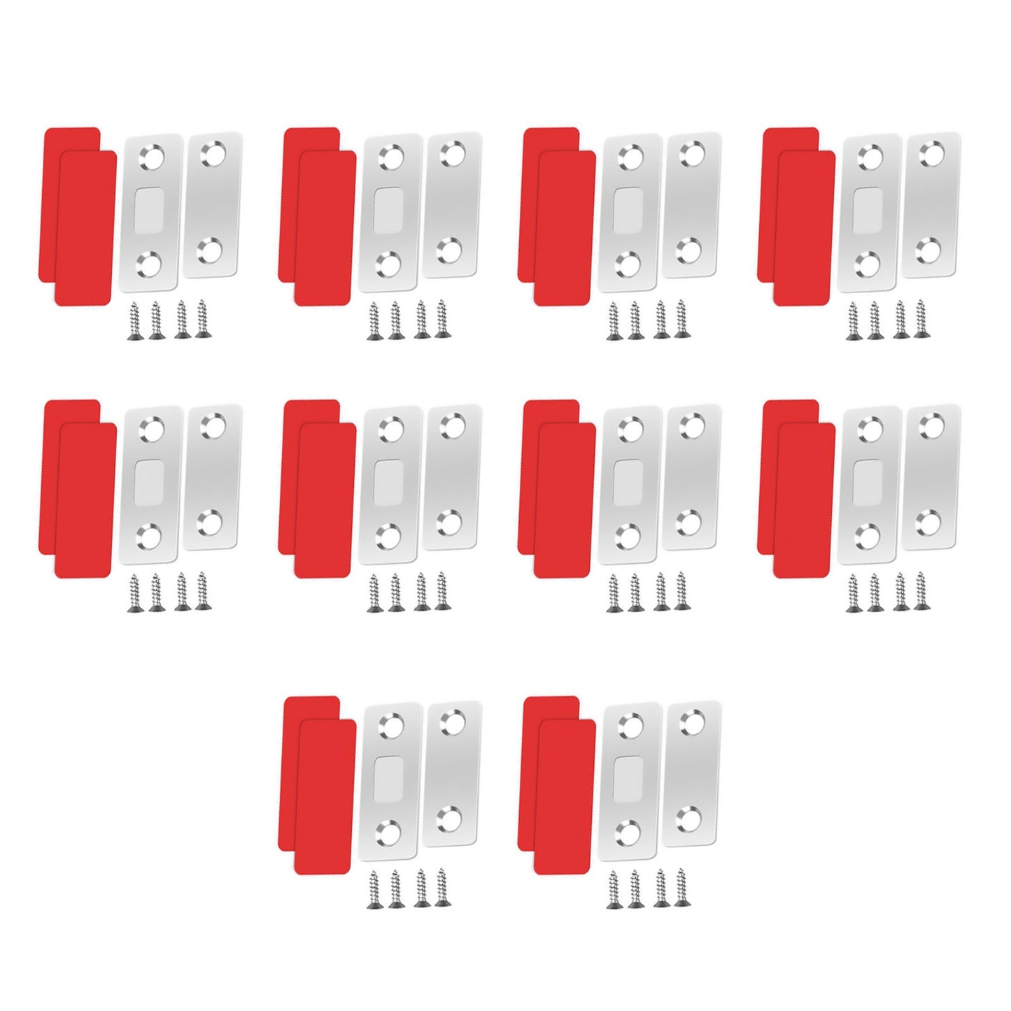 Lot Strong Magnetic Door Closer Cabinet Catch Latch Cupboard Closures Tool