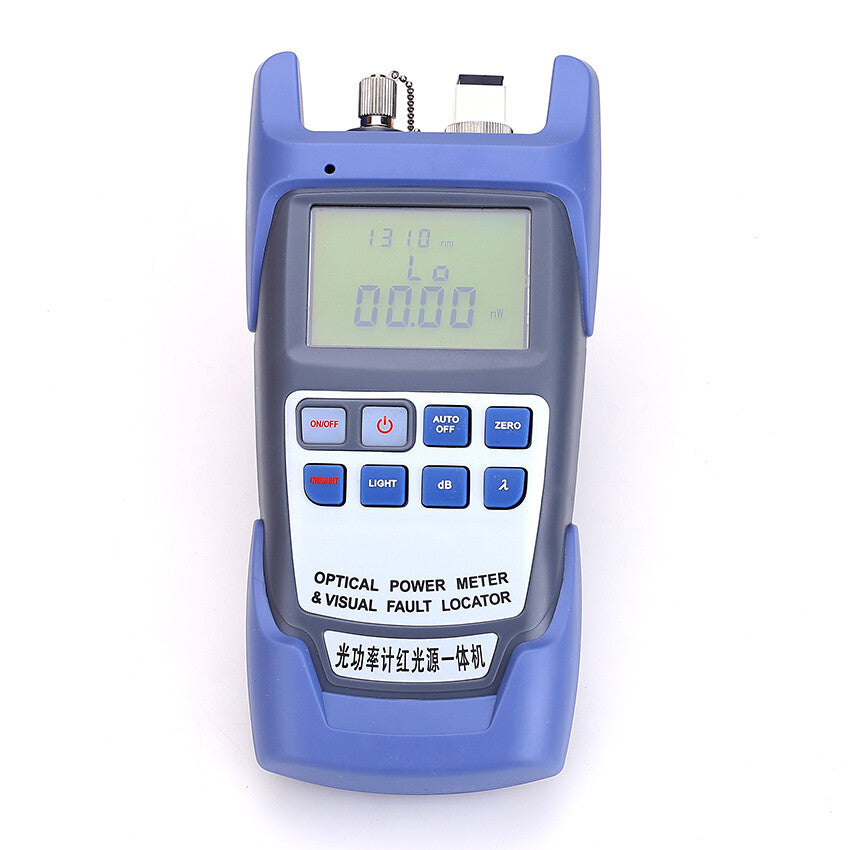 All-IN-ONE Fiber Optic Power Meter -70 ~ +10dbm 10mw Fiber Visual Fault Locator