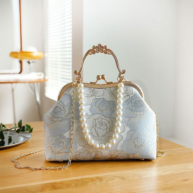 Bag Beads Wedding Bags Women Shoulder Crossbody Bag Chain Women's Handbags