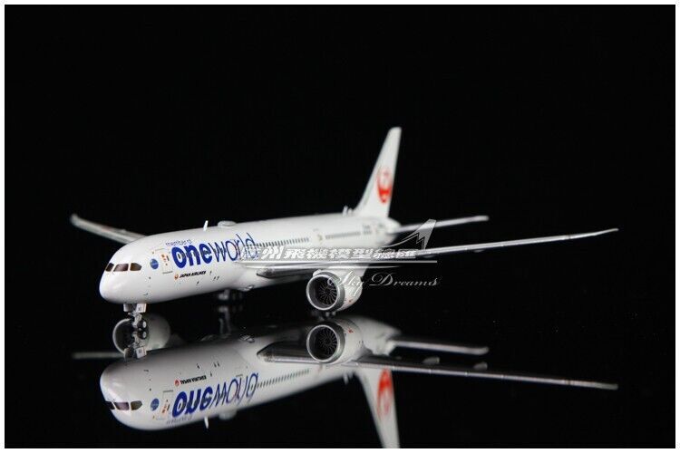 1:400 JC Wings JAPAN AIRLINES Oneworld BOEING 787-9 Airplane Diecast Plane Model
