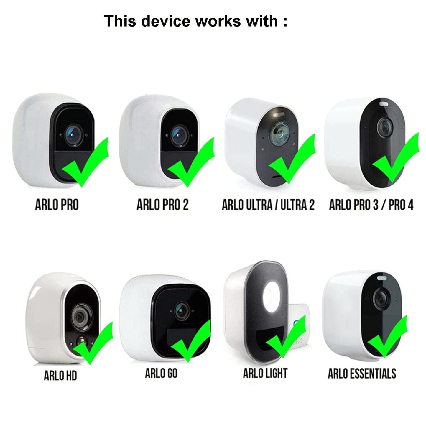 3x Security Wall Holder Mount Accessories For Arlo/For Arlo Pro1/2 Camera Home