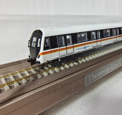1/87 Scale Singapore T251 Subway Train Model Simulated Toy Gift