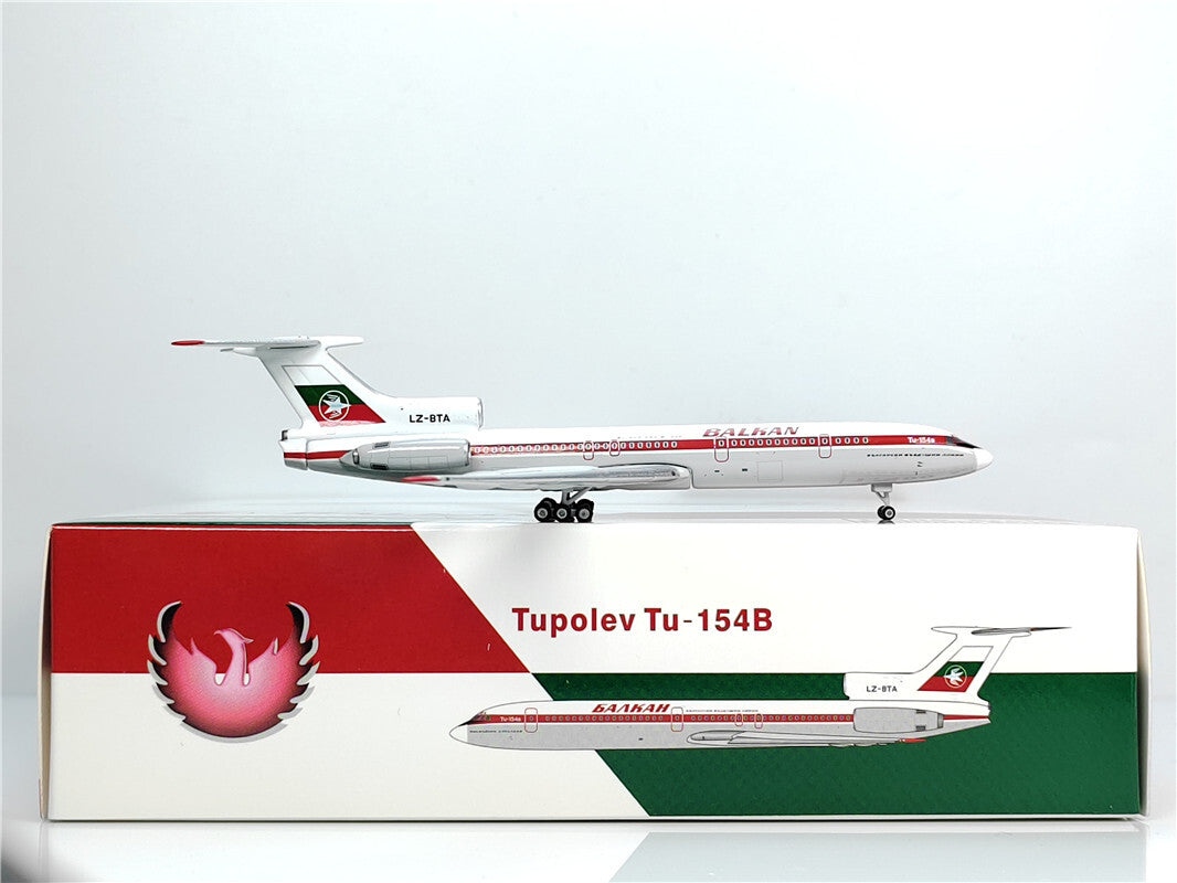 1:400 Phoenix BALHAN Tupolev TU-154B Airplane Diecast Aircraft Plane Model