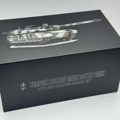 1/72 Scale ARTISAN French Leclerc Main Battle Tank Snow Paint Finished Model