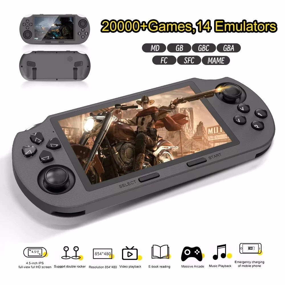 New Upgraded SF3000 Retro Handheld Game Console, 128GB Mini Video Game