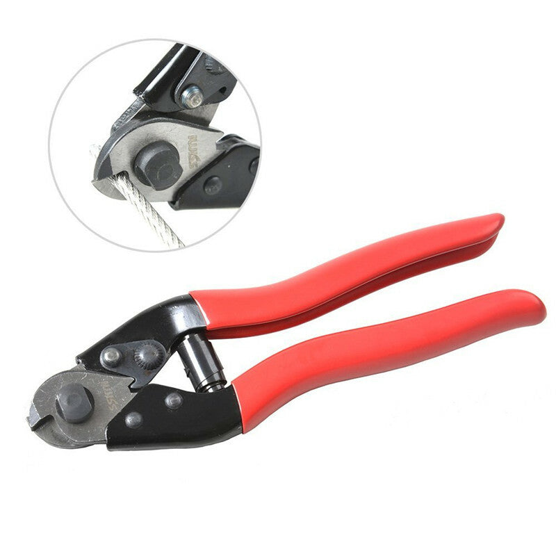 IWISS IWS-102 Wire Rope Crimping Tool Wire Rope Cutter 8inch Wire Cutting Pliers