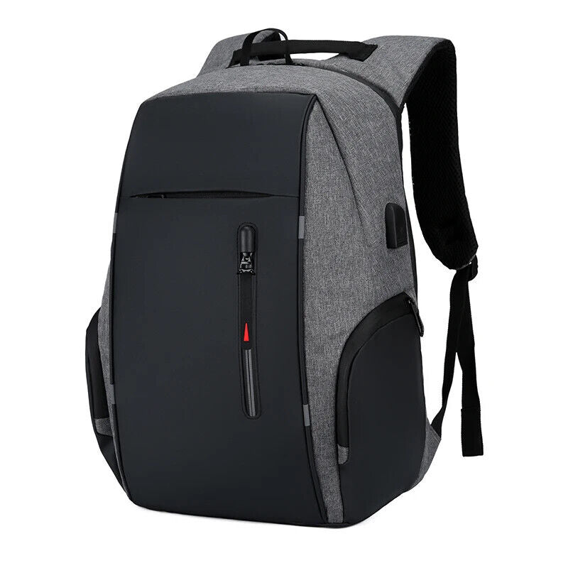 Backpack Men USB Charging Oxford Male Business Bag Computer Notebook Backpacks