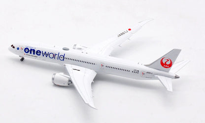 JC wings JAPAN AIRLINES for BOEING B787-9 JA861J Flaps down 1/400 Aircraft Model