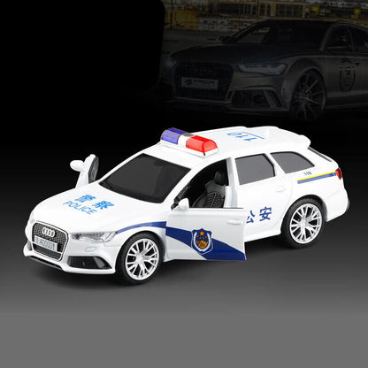 1:36 Audi RS6 Station Wagon Alloy Car Model Diecasts Toy Vehicle Gift Pull Back
