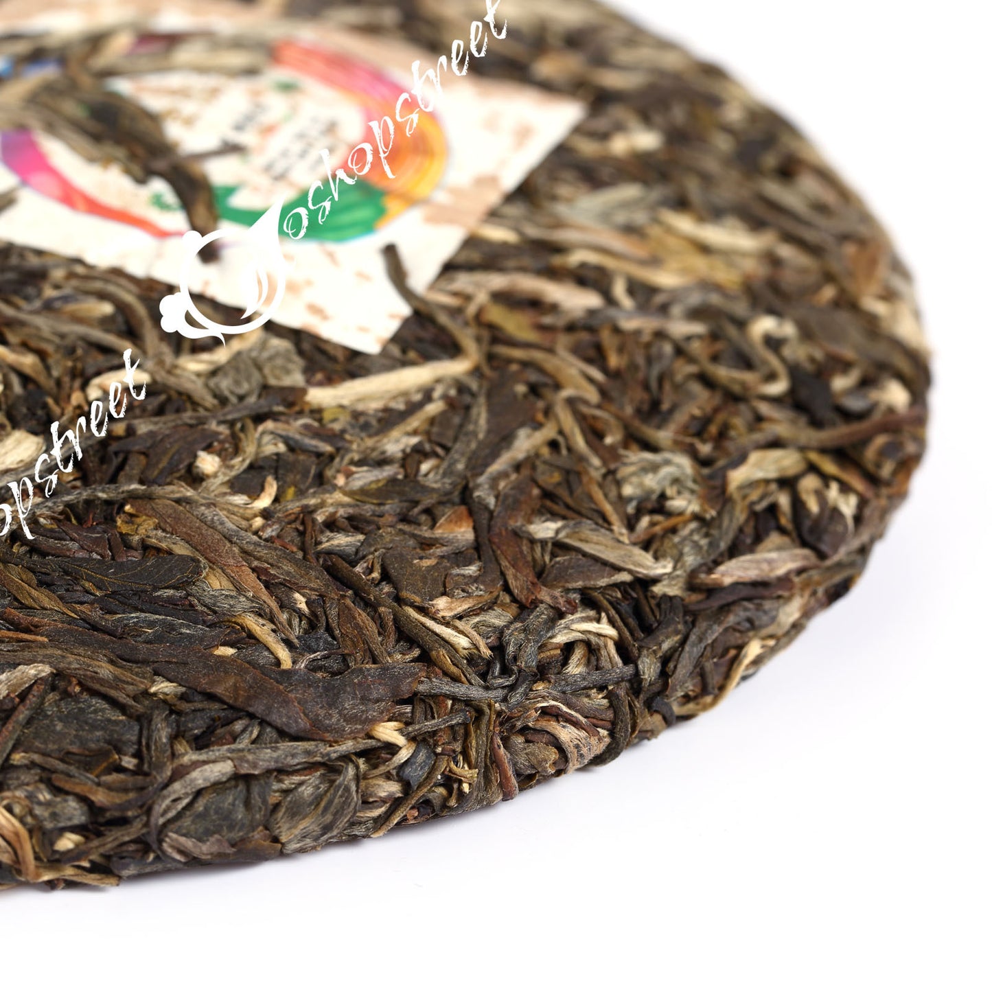 357g Organic Certified Peafowl Banzhang Cake Raw Puer Pu'er Puerh Tea